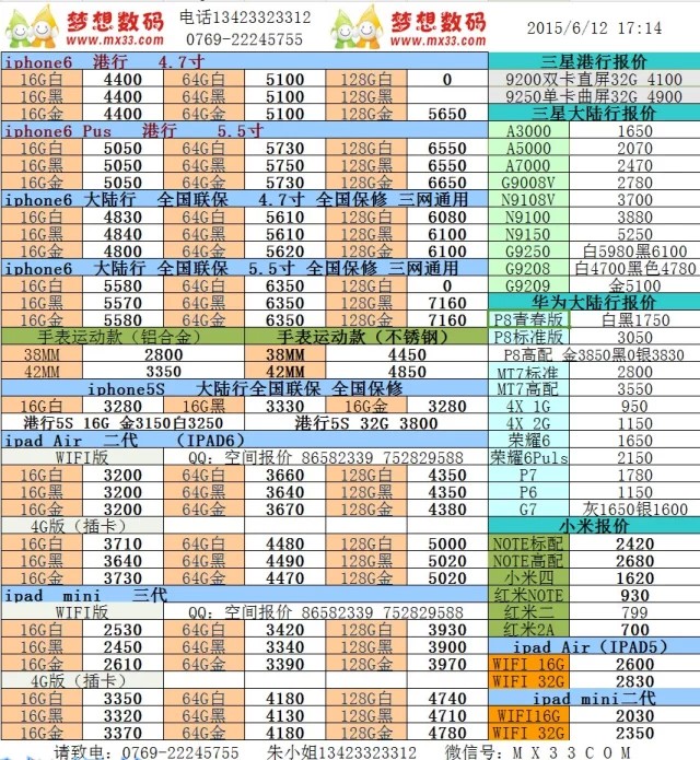 苹果所有手机价位表图片的简单介绍-第2张图片-太平洋在线下载